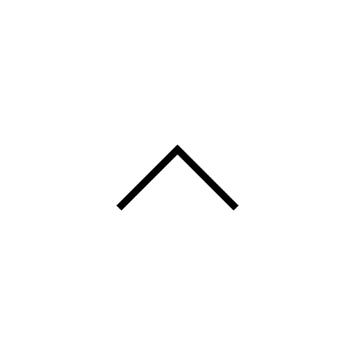 Arrow chevron, thin, up, IOS 7 interface symbol