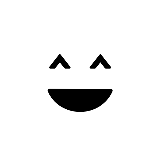 Smiley square face