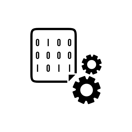 Binary codes and cogwheels