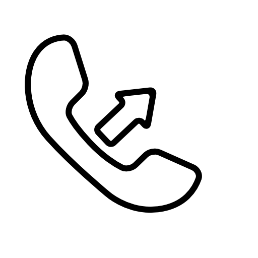 Outgoing call symbol