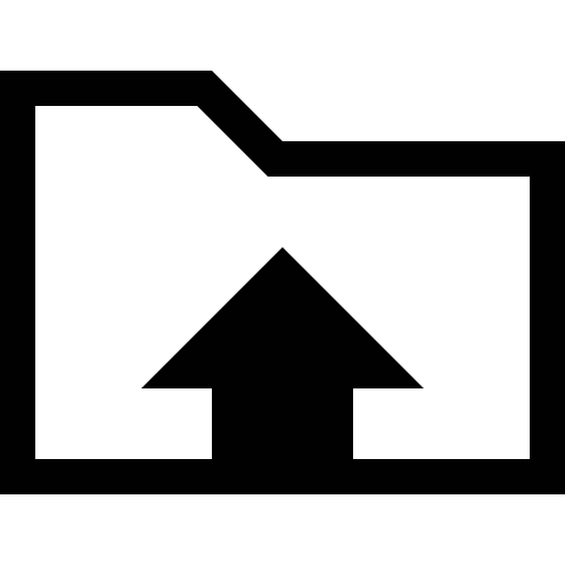 Folder upload symbol