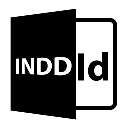 Indd file format symbol