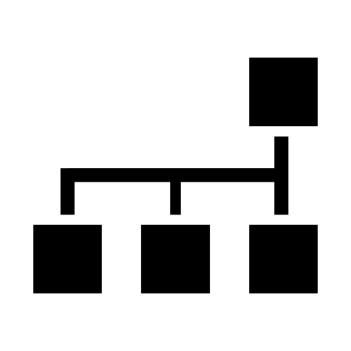 Blocks scheme of squares and lines