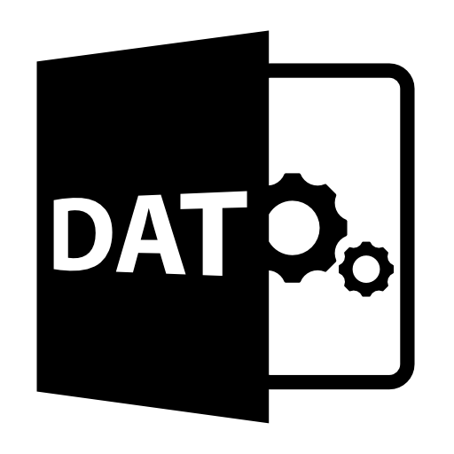 Dat file format symbol