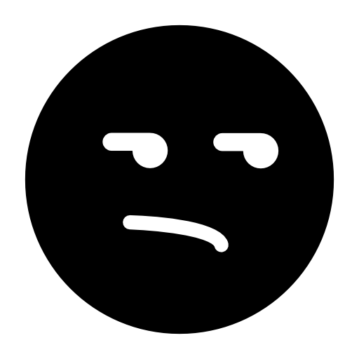 Doubt on emoticon square face