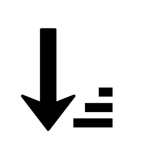 Descending arrangement