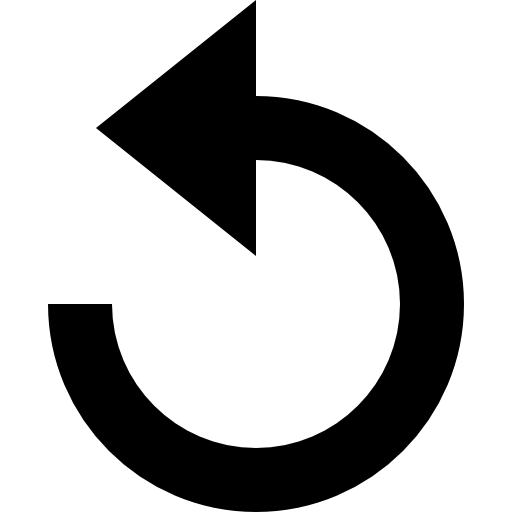 Undo circular arrow