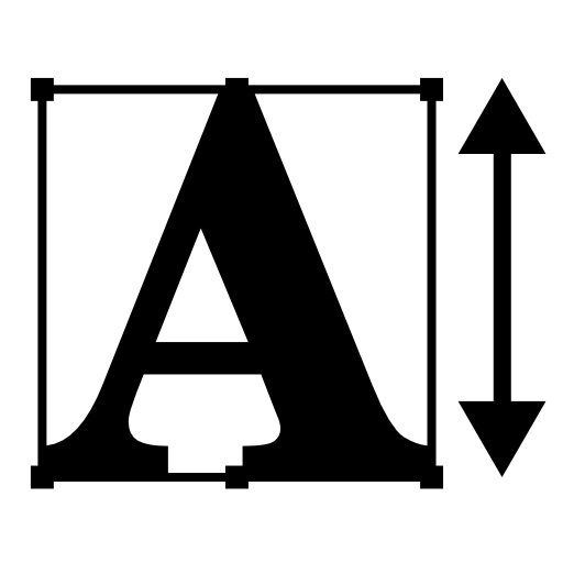 Text size adjustment for printing