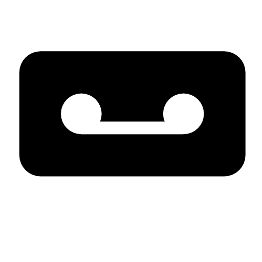 Telephone call symbol on a rectangular background