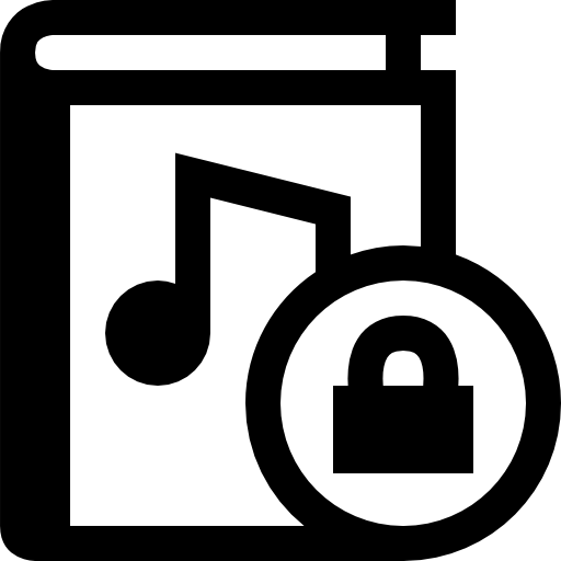 Music album locked