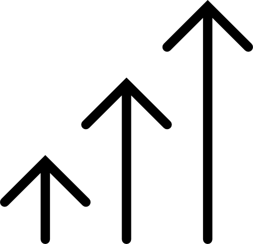 Increasing arrows