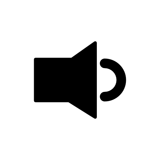 Speaker audio symbol