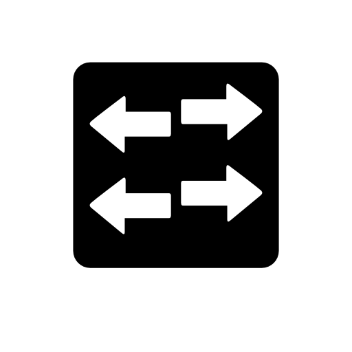 Left and right arrows