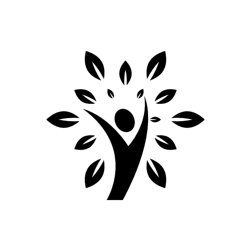 Healthy lifestyle logo