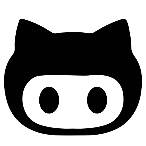 Github logo face