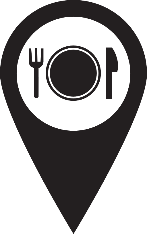 Pins maps food