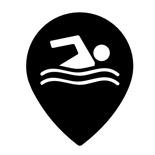 Swimming pool zone marker