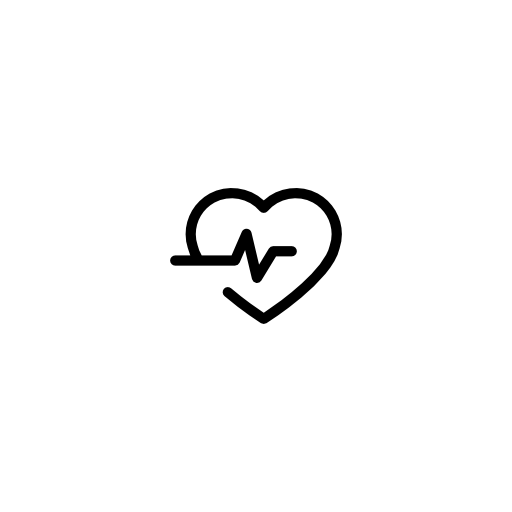 Lifeline in a heart outline