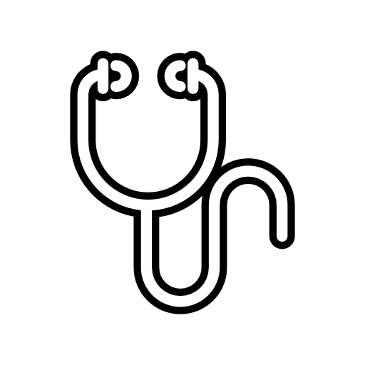 Stethoscope outline