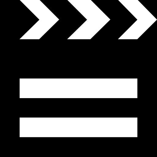 Cinema clapperboard