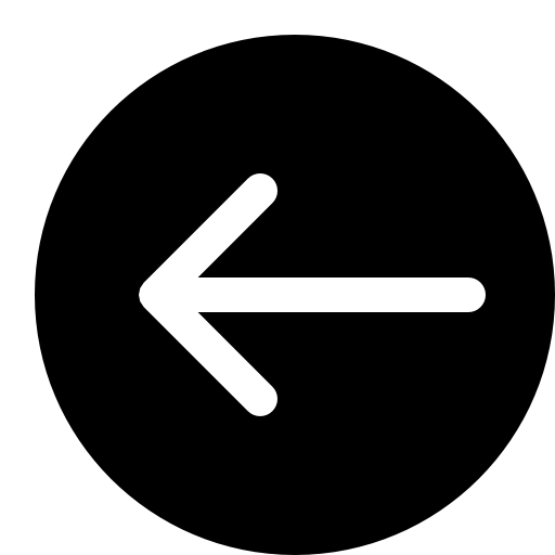 Arrow left in Black Circle