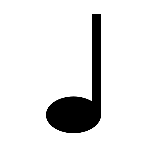 Music note symbol