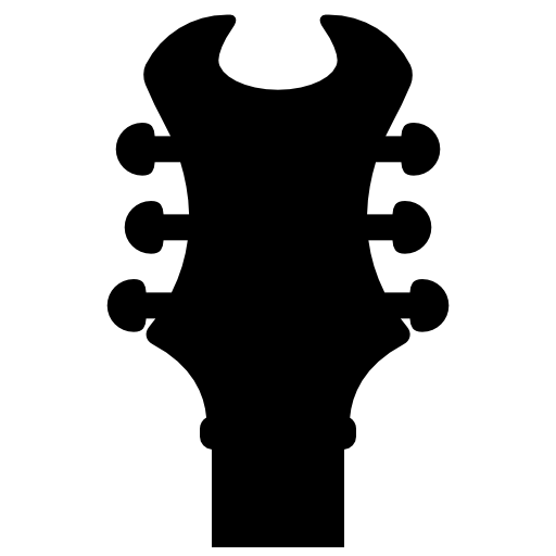 Guitar back part