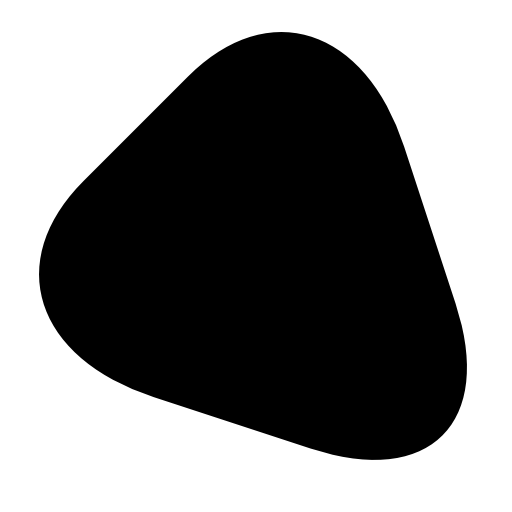 Guitar pick silhouette