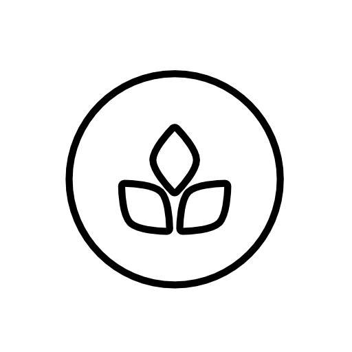 Plant leaves icon