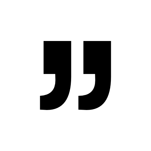 Right quote symbol