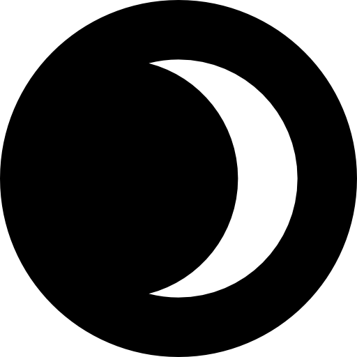 Crescent eclipse night