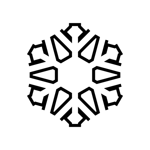 Snowflake outline