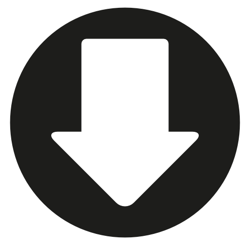 Down arrow in a circle