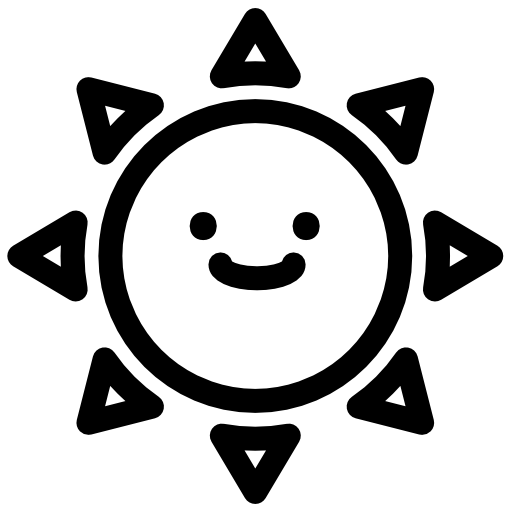 Smiling sun