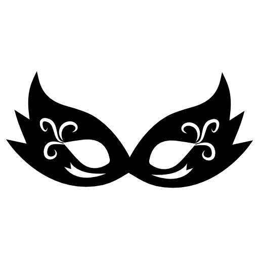 Feminine carnival mask