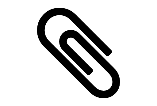 Paper clip outline