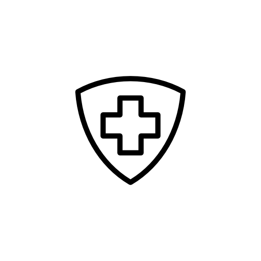 Red cross symbol