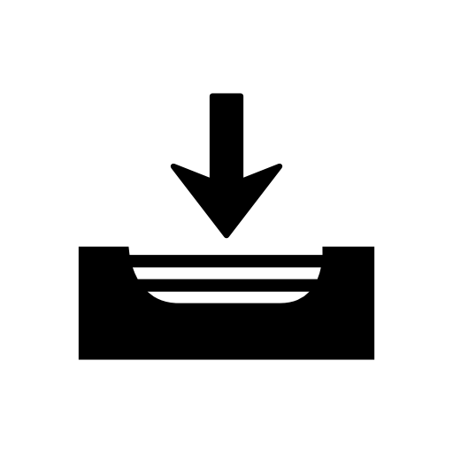 Into Inbox symbol