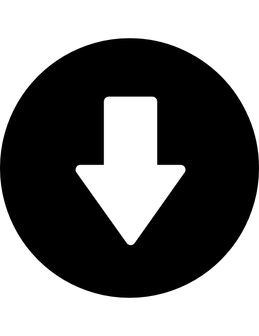 Down arrow circle