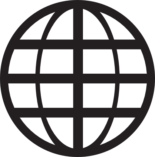 Globe with grid