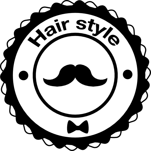 Hair style badge