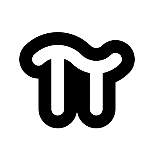 Signal pi outline