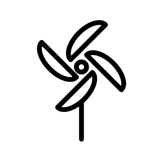 Pinwheel outline