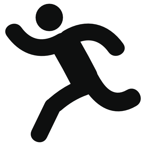 Person running