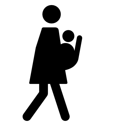 Woman with baby