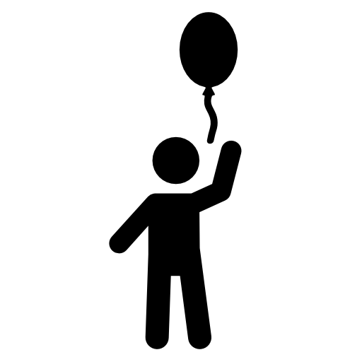 Child with a balloon