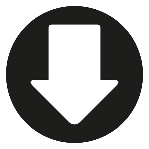 Down arrow in a circle