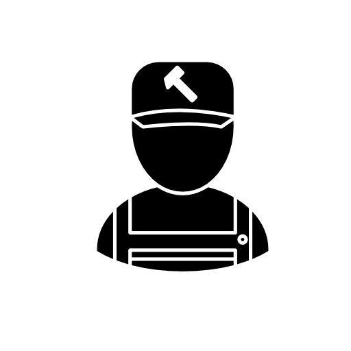 Repair guy outline