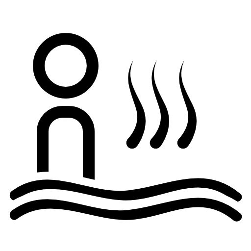 Person sweating in a sauna