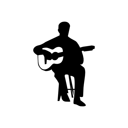 Flamenco guitar player